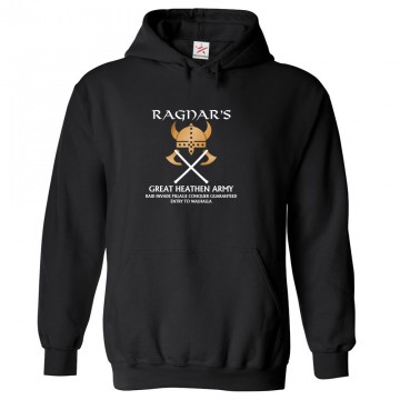 Ragnar's Great Heathen Army Classic Unisex Kids and Adults Pullover Hoodie For Historical TV Show Fans